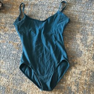 Teal leotard